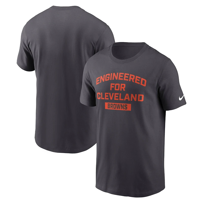 T-shirt Nike Team City Essential anthracite pour homme des Cleveland Browns