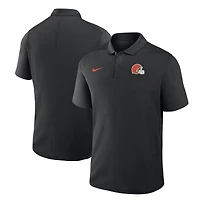 Men's Nike Black Cleveland Browns Dri-FIT Victory Polo