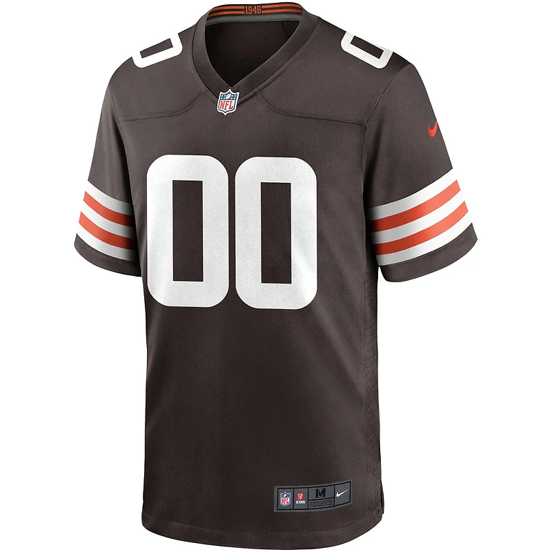 Men's Nike Brown Cleveland Browns - Custom Game Jersey