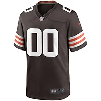 Men's Nike Brown Cleveland Browns - Custom Game Jersey