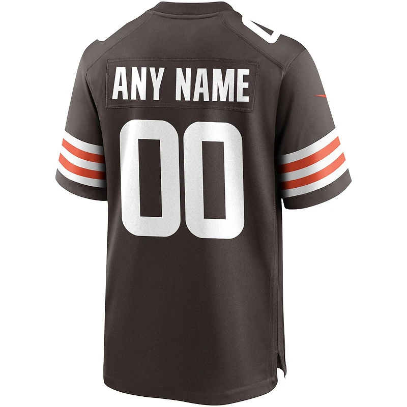 Men's Nike Brown Cleveland Browns - Custom Game Jersey