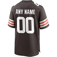 Men's Nike Brown Cleveland Browns - Custom Game Jersey