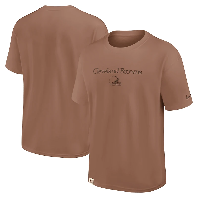 T-shirt Nike marron Glory Max90 des Cleveland Browns pour homme