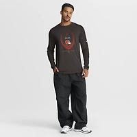 Men's Nike Brown Cleveland Browns Legend Icon Dri-FIT Long Sleeve T-Shirt
