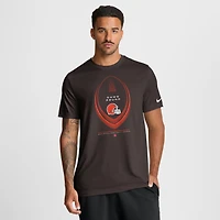 Men's Nike Brown Cleveland Browns Legend Icon Dri-FIT T-Shirt