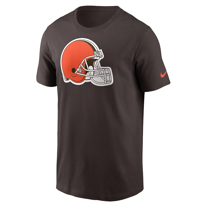 T-shirt Nike marron Cleveland Browns Essential pour homme avec logo