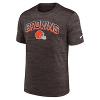 T-shirt Nike Velocity Performance marron pour homme des Cleveland Browns