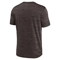 T-shirt Nike Velocity Performance marron pour homme des Cleveland Browns