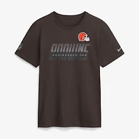 Men's Nike Brown Cleveland Browns Sideline Dri-FIT T-Shirt
