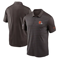 Polo Nike marron Cleveland Browns Sideline Victory Dri-FIT pour homme
