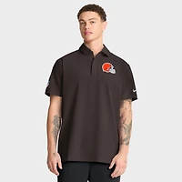Polo tissé Nike Dri-FIT marron pour homme des Cleveland Browns