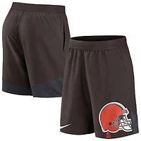 Short d'équipe des Cleveland Browns Nike marron pour homme