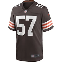Maillot de joueur retraité Nike Clay Matthews Brown des Cleveland Browns pour hommes