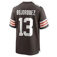 Maillot de match Nike Corey Bojorquez pour hommes, marron, Cleveland Browns