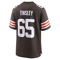 Maillot Nike Dartanyan Tinsley Brown pour homme, équipe des Cleveland Browns