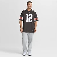 Men's Nike Denzel Boston Brown Cleveland Browns Game Jersey