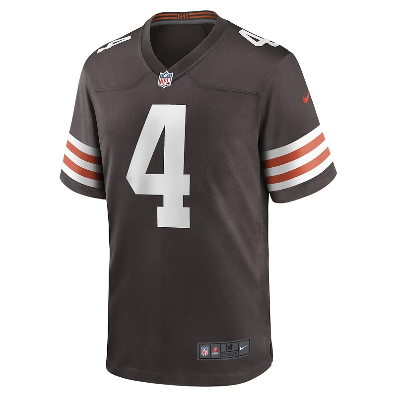 Men's Nike Deshaun Watson Brown Cleveland Browns