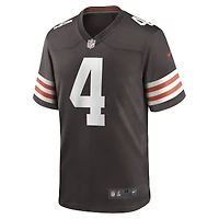 Men's Nike Deshaun Watson Brown Cleveland Browns