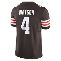 Nike Deshaun Watson pour hommes Blanc Cleveland Browns Vapor F.U.S.E. Maillot limité