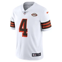 Maillot Nike Deshaun Watson pour homme, blanc, Cleveland Browns, 2021 Alternate Vapor Limited