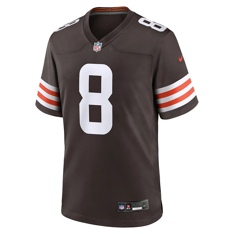 Maillot Nike Dillon Gabriel Brown pour homme, équipe des Cleveland Browns