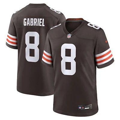 Maillot Nike Dillon Gabriel Brown pour homme, équipe des Cleveland Browns