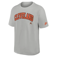 Men's Nike Gray Cleveland Browns Rewind Statement Max90 T-Shirt