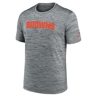 Men's Nike Gray Cleveland Browns Velocity Performance T-Shirt