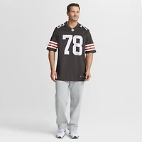 Men's Nike Jack Conklin Brown Cleveland Browns Game Player Jersey