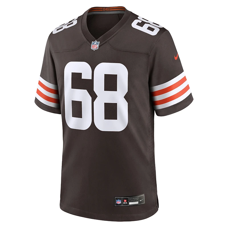 Maillot Nike Jackson Barton Brown pour homme, équipe des Cleveland Browns