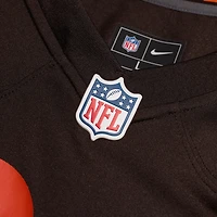 Maillot de match alternatif Alpha Dawg des Cleveland Browns Nike pour homme, Jared Verse Brown