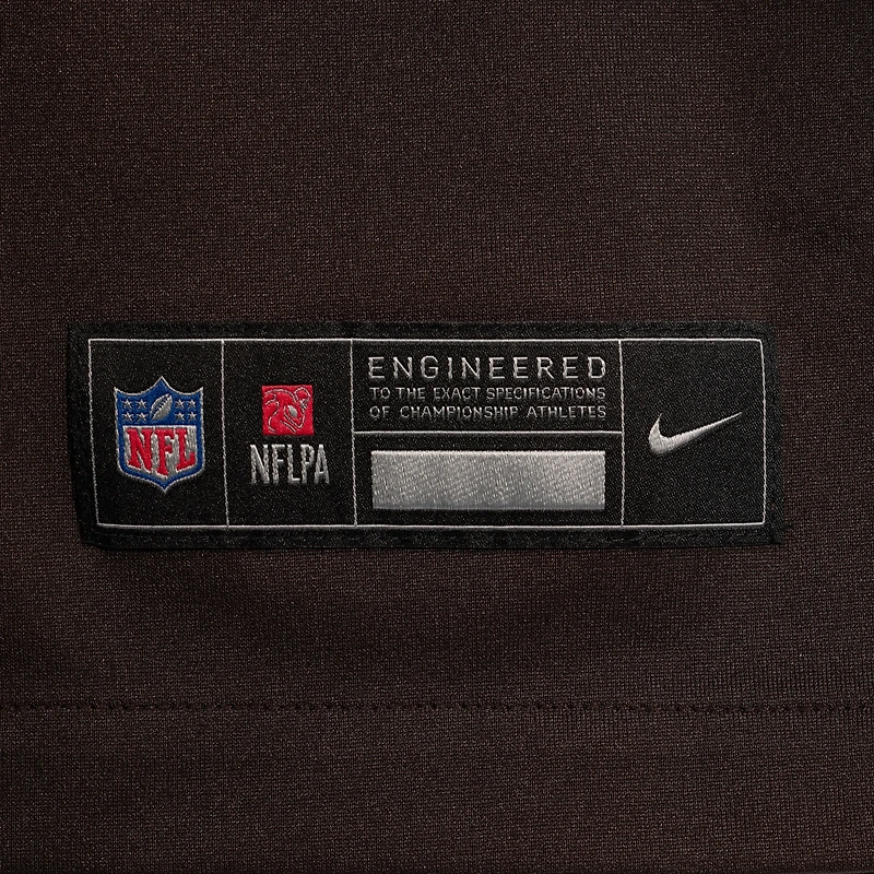 Men's Nike Jared Verse Brown Cleveland Browns Alternate Alpha Dawg Game Jersey