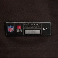 Men's Nike Jared Verse Brown Cleveland Browns Alternate Alpha Dawg Game Jersey