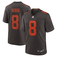 Maillot de match alternatif Alpha Dawg des Cleveland Browns Nike pour homme, Jared Verse Brown