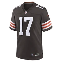 Maillot Nike Jerome Baker Brown pour homme, équipe des Cleveland Browns
