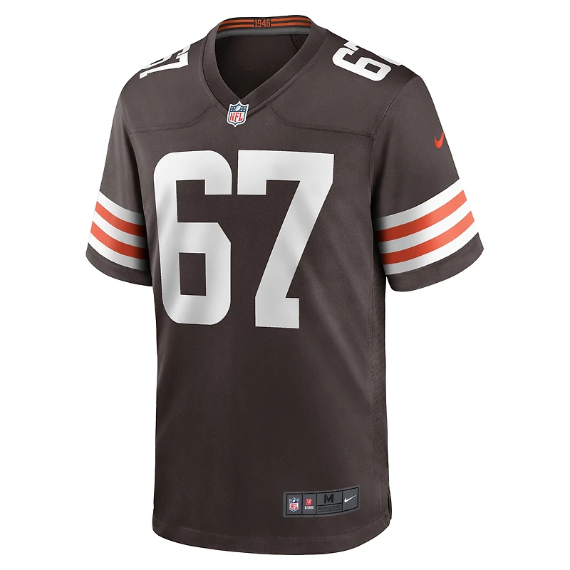 Maillot Nike Justin Murray Brown Cleveland Browns Team Game pour homme
