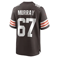 Maillot Nike Justin Murray Brown Cleveland Browns Team Game pour homme