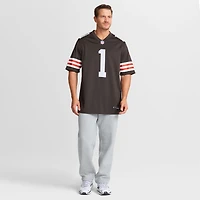 Maillot de match Nike pour homme, KC Concepcion Brown, Cleveland Browns, choix premier tour du repêchage NFL 2026, numéro 24