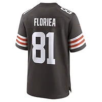 Maillot Nike Luke Floriea Brown pour homme, équipe des Cleveland Browns