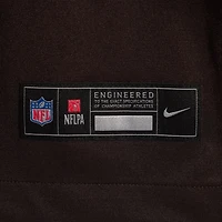 Men's Nike Luke Floriea  Brown Cleveland Browns Team Game Jersey