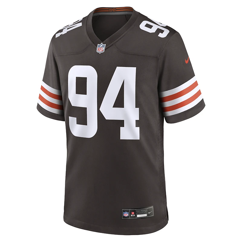Men's Nike Mason Graham Brown Cleveland Browns Game Jersey
