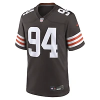 Men's Nike Mason Graham Brown Cleveland Browns Game Jersey