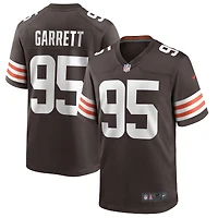 Maillot de joueur match Nike Myles Garrett marron des Cleveland Browns pour homme