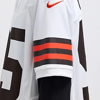 Maillot Nike Myles Garrett blanc des Cleveland Browns Vapor F.U.S.E. édition limitée pour homme