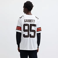 Men's Nike Myles Garrett White Cleveland Browns Vapor F.U.S.E. Limited Jersey