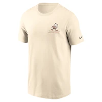 Men's Nike Natural Cleveland Browns Freestyle Essential T-Shirt
