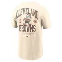 Men's Nike Natural Cleveland Browns Freestyle Essential T-Shirt