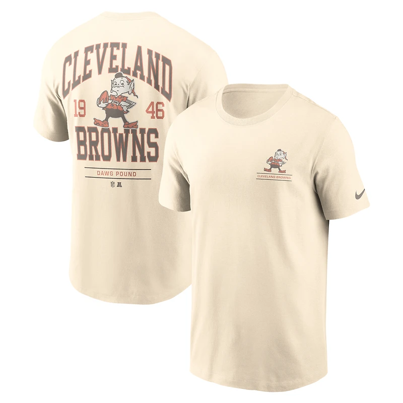 T-shirt Nike Freestyle Essential naturel pour homme Cleveland Browns