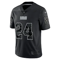 Homme Nike Nick Chubb Noir Cleveland Browns RFLCTV - Maillot limité