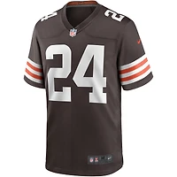 FBC BROWNS BROWN 24 NICK CHUBB MAILLOT DE JEU N&N POUR HOMMES NIKE CURRENT PLAYER - CAD JERMENGME